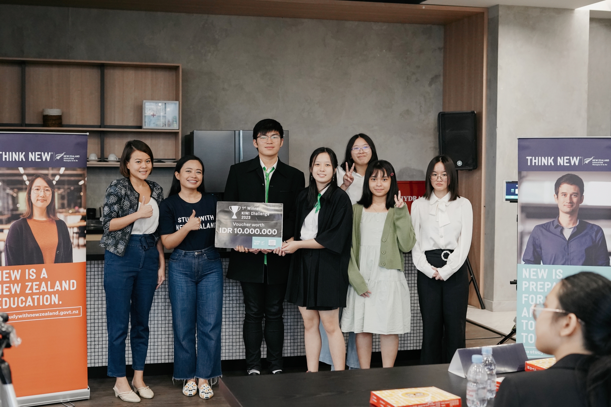 Kiwi Challenge Winners website