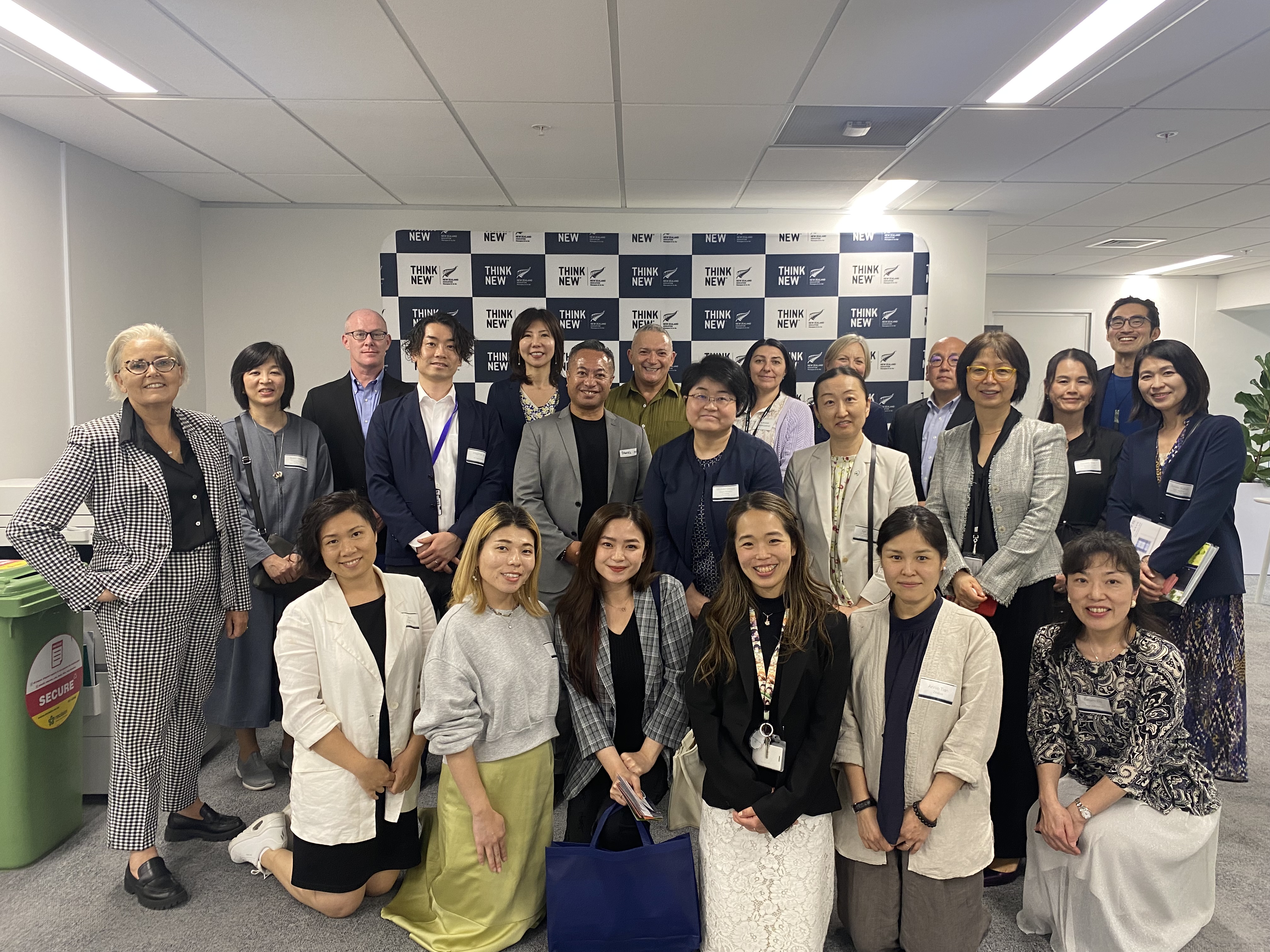 Japan Teachers at ENZ AKL office for ELS session